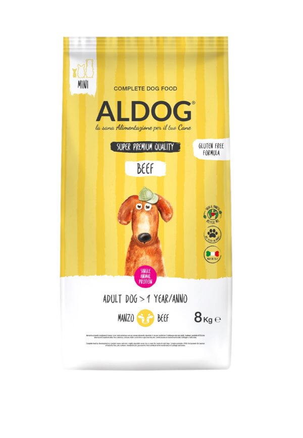 Al-Dog Beef – Super Premium Qualität – Hypoallergen - Glutenfrei & Monoprotein