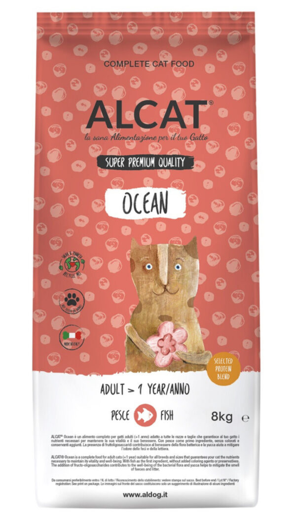 Al-Cat Ocean – Super Premium Qualität Getreidefrei – Mit Fisch & Omega-Fettsäuren - Image 2