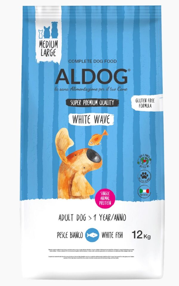 Al-Dog White Wave – Super Premium Qualität – Hypoallergen - Glutenfrei & Monoprotein - Image 3