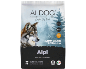 ALDOG Alpi – Multiprotein mit Forelle & Büffel (Wenig Getreide)